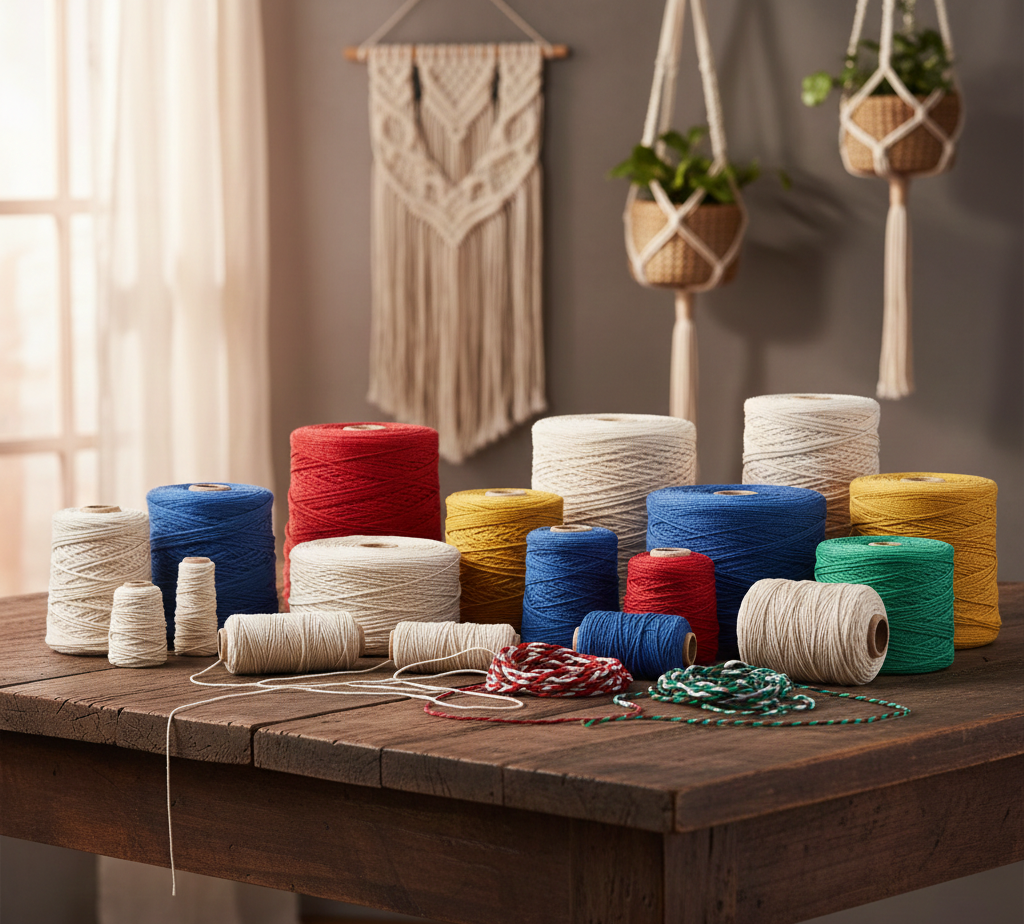 Tipos de barbante da Capatex